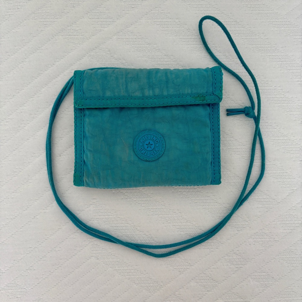Preowned Kipling Crossbody Wallet